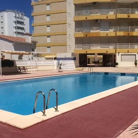 Playa Gandia, Gran Terraza, Wifi, Piscina, Parking * Playa de Gandia
