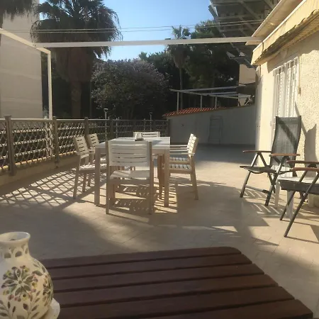 Playa Gandia, Gran Terraza, Wifi, Piscina, Parking * Playa de Gandia